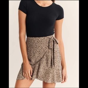A&F Faux Wrap Skirt